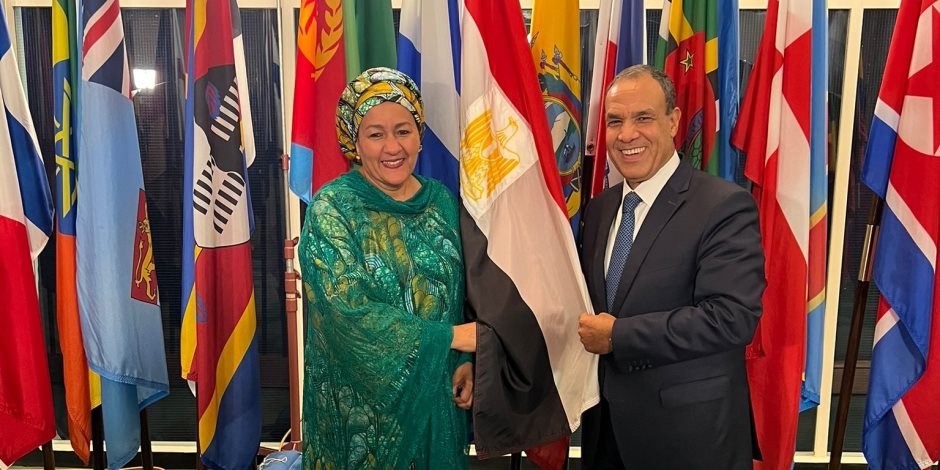 وزير الخارجية والهجرة يلتقي بنائبة السكرتير العام للأمم المتحدة على هامش أعمال الجمعية العامة للأمم المُتحدة