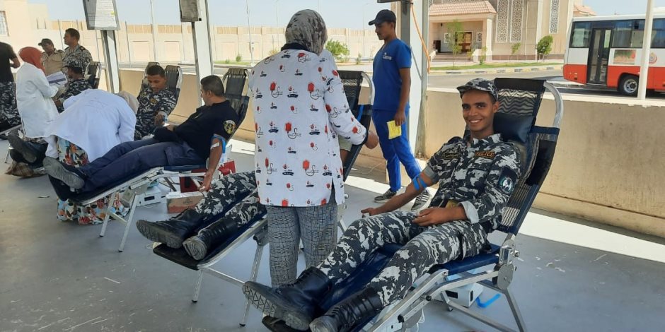 مديرية أمن البحر الأحمر تنظم حملة للتبرع بالدم