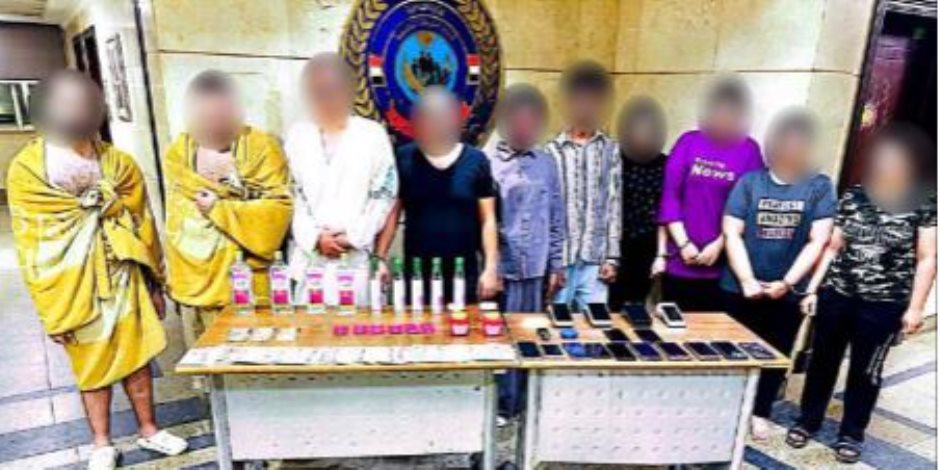 ضبط أحد الأشخاص لإدارته نادي صحي "بدون ترخيص" لممارسة الأعمال المنافية للآداب بالجيزة