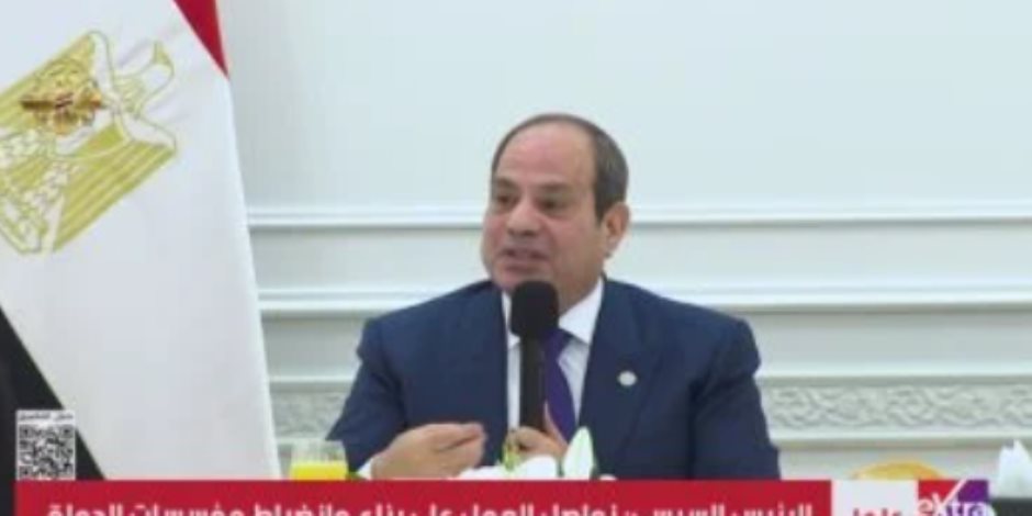 الرئيس السيسي: المرحلة الحالية مسؤولية وطنية لا تتطلب حزبًا للرئيس
