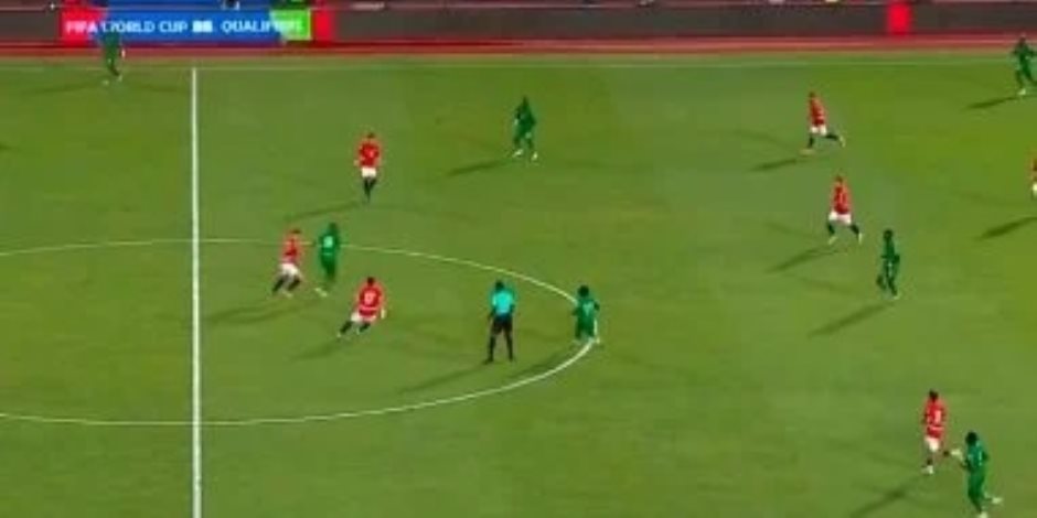 منتخب مصر يتقدم على غينيا بيساو بهدف بعد مرور 15 دقيقة