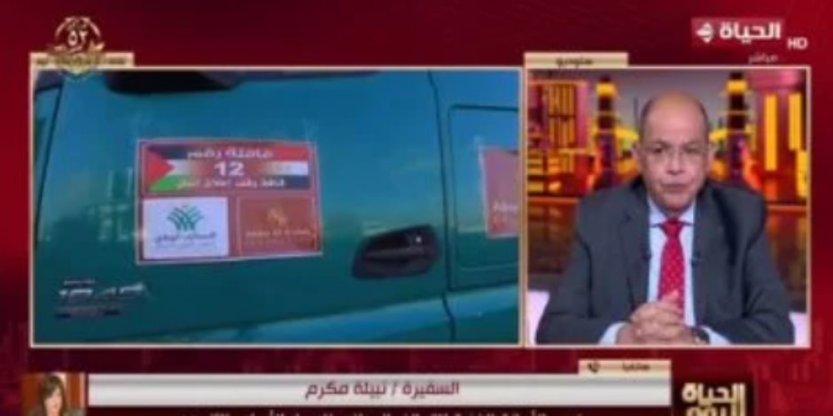 السفيرة نبيلة مكرم لـ"الحياة اليوم": قافلة التحالف الوطنى لغزة تجسيد للدبلوماسية الإنسانية السفيرة نبيلة مكرم لـ"الحياة اليوم": قافلة التحالف الوطنى لغزة تجسيد للدبلوماسية الإنسانية