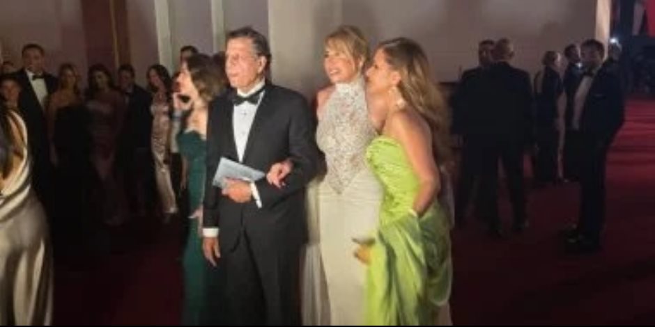 إيناس الدغيدى فى أول ظهور برفقة زوجها فى مهرجان الجونة السينمائى
