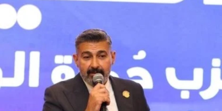 بعد تعيينه فى مجلس الشيوخ.. ياسر جلال يظهر فى اجتماع حزب حماة الوطن