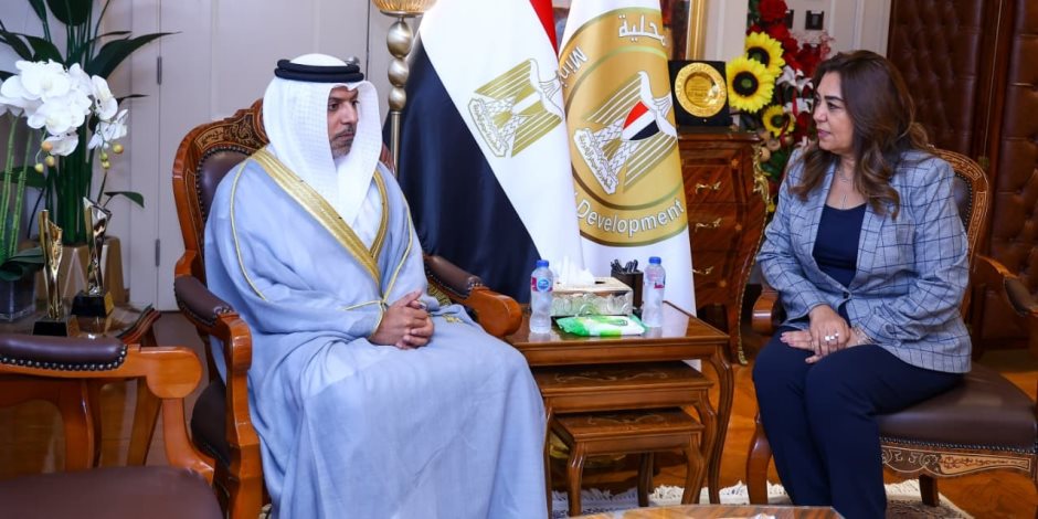 وزيرة التنمية المحلية تستقبل سفير الإمارات الجديد بالقاهرة لبحث سبل التعاون وزيرة التنمية المحلية تستقبل سفير الإمارات الجديد بالقاهرة لبحث سبل التعاون