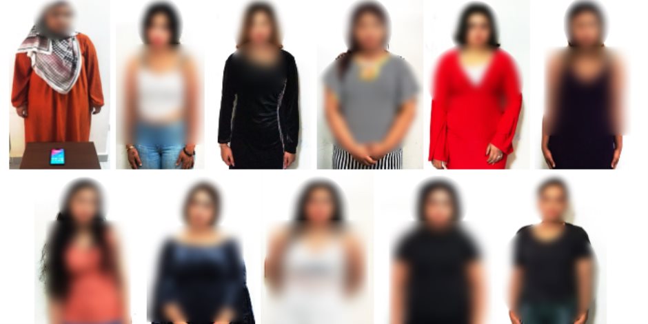 ضبط 11 سيدة لممارستهن الأعمال المنافية للآداب بمقابل مالي بالدقهلية ضبط 11 سيدة لممارستهن الأعمال المنافية للآداب بمقابل مالي بالدقهلية