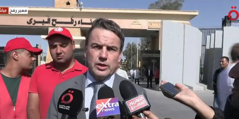 من أمام معبر رفح.. رئيس الوفد البرلماني الدنماركي: خطة السلام في غزة لم تكن لتنجح أبدا دون الجهود المصرية من أمام معبر رفح.. رئيس الوفد البرلماني الدنماركي: خطة السلام في غزة لم تكن لتنجح أبدا دون الجهود المصرية