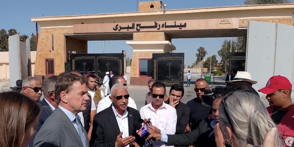 «مجاور»: معبر رفح مفتوح منذ أكتوبر 2023.. ووفد دنماركي يثمن جهود مصر في دعم غزة «مجاور»: معبر رفح مفتوح منذ أكتوبر 2023.. ووفد دنماركي يثمن جهود مصر في دعم غزة