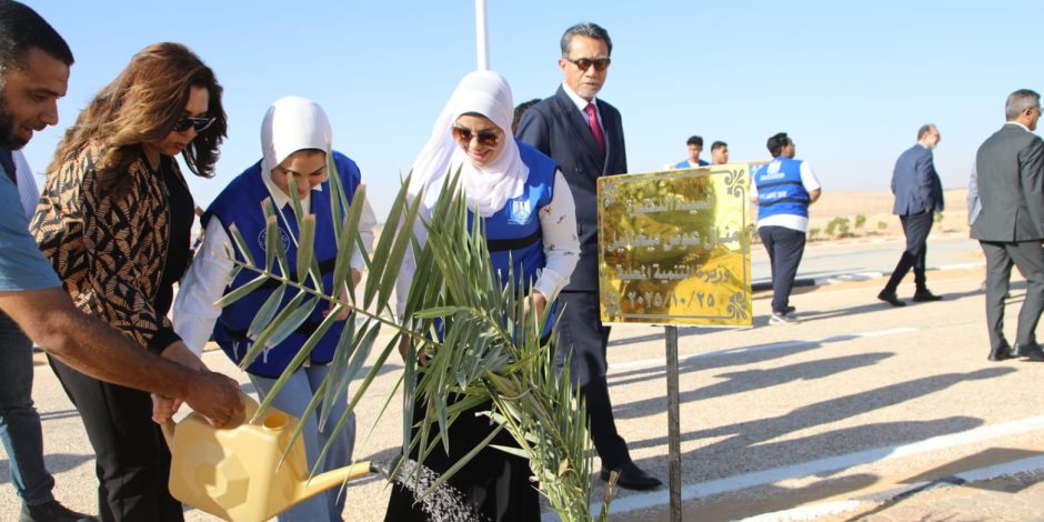 انطلاق المرحلة الرابعة من المبادرة الرئاسية لزراعة ١٠٠ مليون شجرة  انطلاق المرحلة الرابعة من المبادرة الرئاسية لزراعة ١٠٠ مليون شجرة
