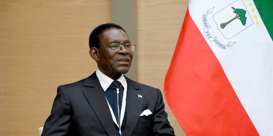 رئيس غينيا الاستوائية يشارك في حفل افتتاح المتحف المصري الكبير رئيس غينيا الاستوائية يشارك في حفل افتتاح المتحف المصري الكبير