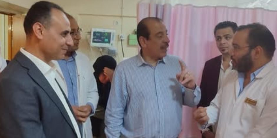 نائب وزير الصحة يتفقد مستشفى بني سويف التخصصي ويوجه بتكليف فريق مختص لخدمة المواطنين وتوفير الأدوية (صور)  نائب وزير الصحة يتفقد مستشفى بني سويف التخصصي ويوجه بتكليف فريق مختص لخدمة المواطنين وتوفير الأدوية (صور)