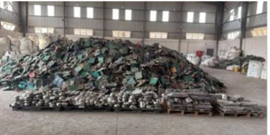 ضبط مصنع بدون ترخيص بالشرقية لإعادة تدوير النفايات الإلكترونية الخطرة  ضبط مصنع بدون ترخيص بالشرقية لإعادة تدوير النفايات الإلكترونية الخطرة