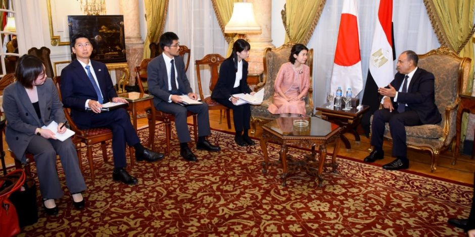 وزير الخارجية يستقبل مبعوثة رئيسة الوزراء اليابانية وزيرة الدولة للشئون الخارجية وزير الخارجية يستقبل مبعوثة رئيسة الوزراء اليابانية وزيرة الدولة للشئون الخارجية