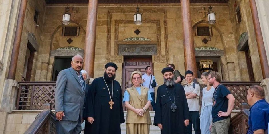 وزيرة الثقافة الروسية تزور متحف الحضارة والكنيسة المعلقة وزيرة الثقافة الروسية تزور متحف الحضارة والكنيسة المعلقة