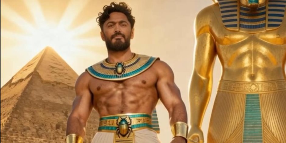 «بشارك بأحلى تريند السنة دي» .. النجم تامر حسني بالزي الفرعوني احتفالا بافتتاح المتحف المصري الكبير  «بشارك بأحلى تريند السنة دي» .. النجم تامر حسني بالزي الفرعوني احتفالا بافتتاح المتحف المصري الكبير