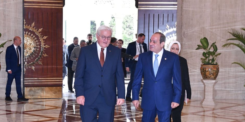 رئيس ألمانيا: المتحف المصري الكبير إنجاز يعكس مكانة مصر بسجل الإنسانية رئيس ألمانيا: المتحف المصري الكبير إنجاز يعكس مكانة مصر بسجل الإنسانية