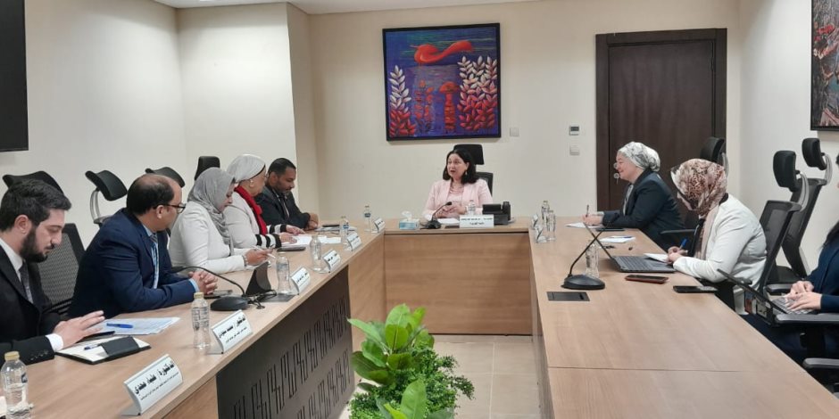 نائبة وزيرة التضامن تلتقي مساعد وزير الصحة والسكان لشئون المشروعات ومبادرات الصحة العامة