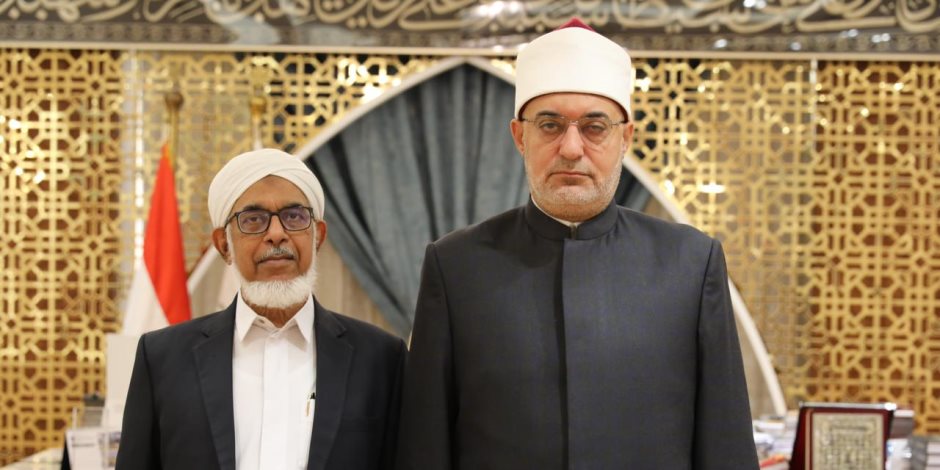 مفتي الجمهورية يستقبل نائب رئيس جامعة دار الهدى الإسلامية بالهند لبحث تعزيز التعاون المشترك