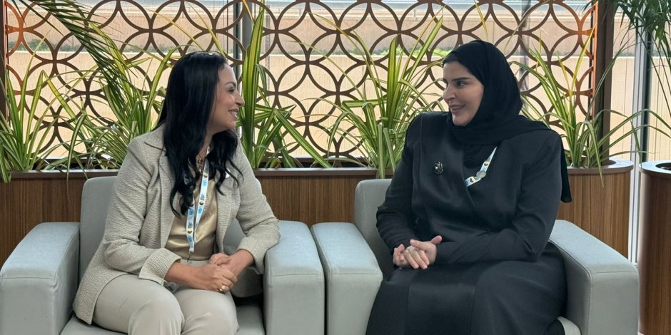 وزيرة التضامن تلتقي وزيرة الدولة للتعاون الدولي بدولة قطر على هامش فعاليات مؤتمر القمة العالمي للتنمية الاجتماعية