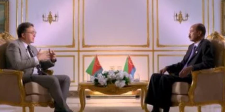 رئيس إريتريا: تطابق في الرؤى مع مصر فيما يخص الملاحة بالبحر الأحمر