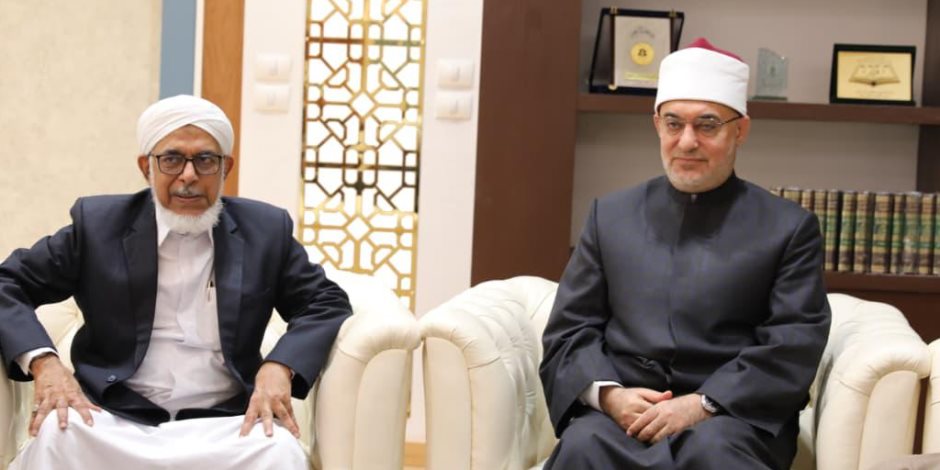 مفتي الجمهورية يستقبل نائب رئيس جامعة دار الهدى الإسلامية بالهند لبحث تعزيز التعاون المشترك