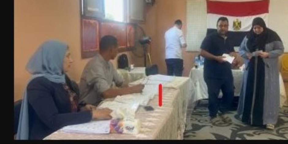 إقبال كثيف على لجان انتخابات البرلمان بالفيوم 
