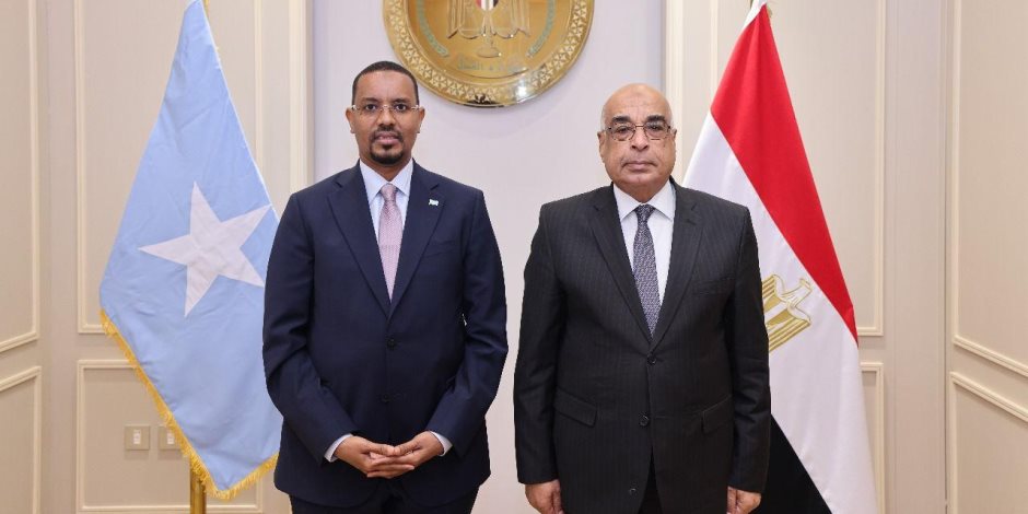 وزير العدل يستقبل نظيريه الصومالي والسوري لبحث التعاون القضائي المشترك 