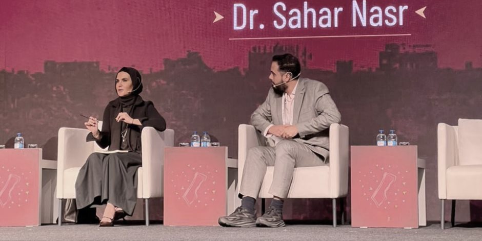 سحر نصر: شيخ الأزهر أول من دعا لنصرة أشقائنا بإطلاق حملة "أغيثوا غزة" 