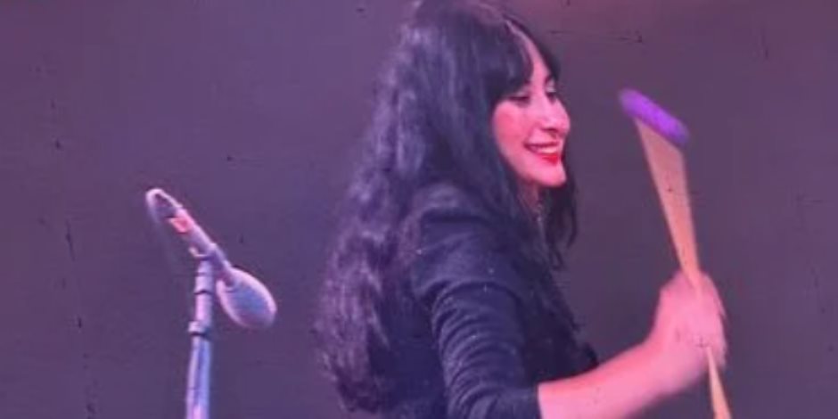 نسمة عبد العزيز تشارك الموسيقار عمر خيرت فى حفل مهرجان الفسطاط الشتوي