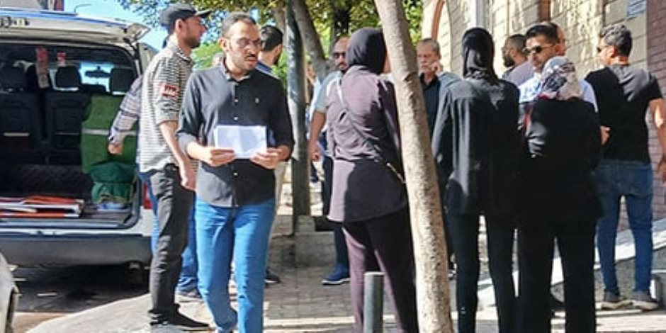 صلاة جنازة مهندس الإسكندرية المقتول على يد صديقه بعد خروجه من المشرحة