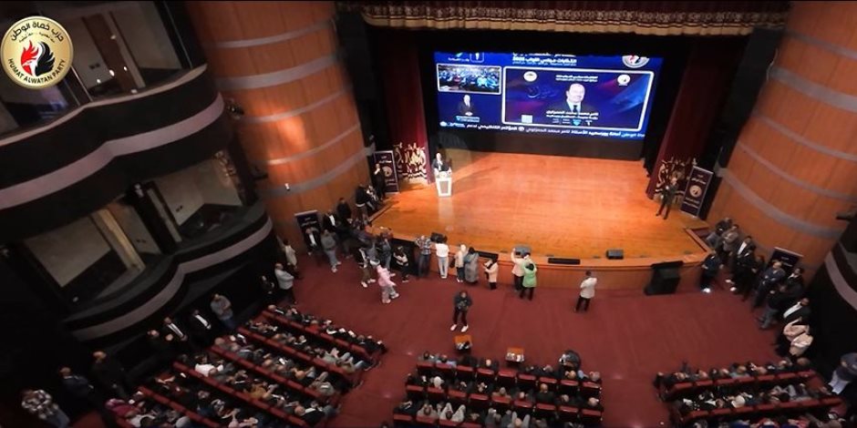 حزب حماة الوطن ينظم مؤتمرا جماهيريا فى بورسعيد دعما لمرشحه بانتخابات النواب