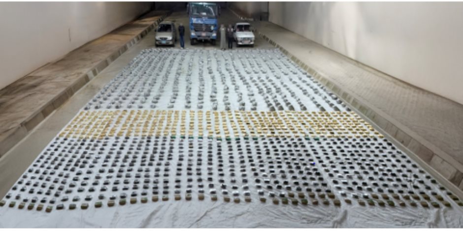 ضبط تشكيل عصابي لجلب المخدرات بالسويس وبحوزته مضبوطات بقيمة 150 مليون جنيه