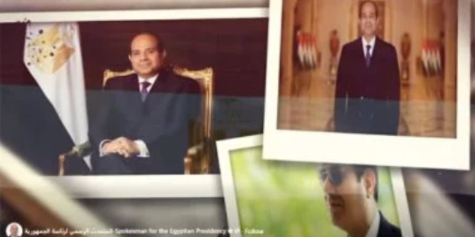 صفحة المتحدث باسم رئاسة الجمهورية تحتفي بعيد ميلاد الرئيس السيسي