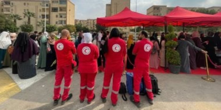 الهلال الأحمر يوفر فرقا شبابية تجوب مقار اللجان في انتخابات النواب 2025