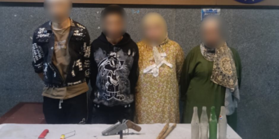 كشف ملابسات وقوع مشاجرة بالمطرية وضبط طرفيها والأسلحة المستخدمة