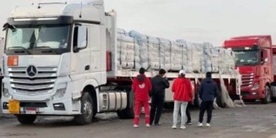 إطلاق قافلة زاد العزة الـ80 مُحملة بـ 12 ألف طن مساعدات غذائية إلى غزة