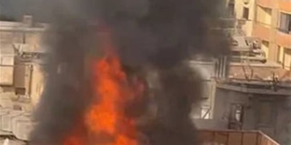  اندلاع حريق فى ستوديو مصر بالمريوطية والحماية المدنية تحاول السيطرة.. صور