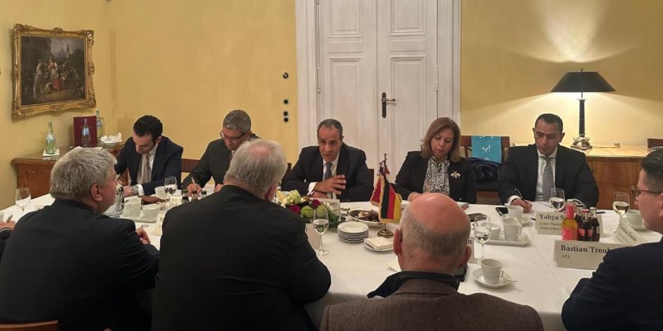 وزير الخارجية يلتقي مجموعة الصداقة البرلمانية المصرية الألمانية في البوندستاج