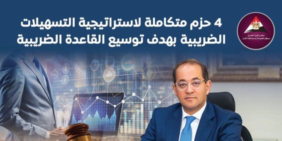 أهداف تقسيم استراتيجية التسهيلات الضريبية إلى أربع حزم متكاملة (إنفوجراف)