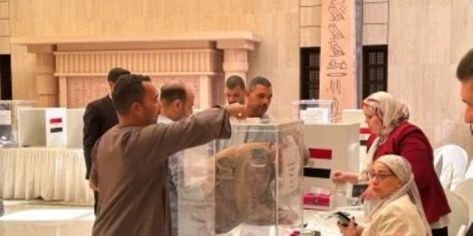 بدء تصويت الجالية المصرية فى الأردن لليوم الثانى بالدوائر الـ 30 الملغاة