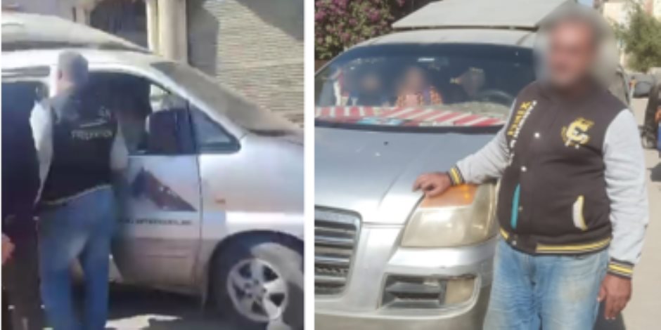 ضبط سائق بسوهاج بعد تداول فيديو لنقل مواطنين للجان انتخابية بمقابل مادي