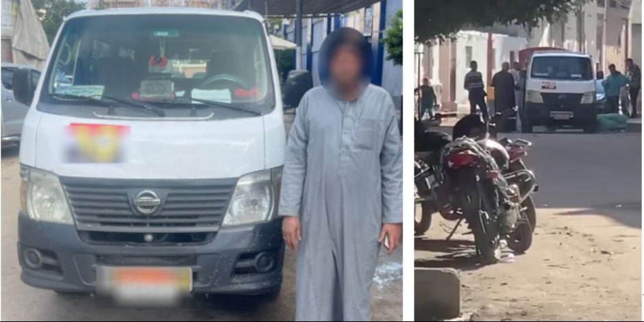 ضبط سائق ميكروباص لإصطحابه ناخبين بالقوة لدفعهم للتصويت في حوش عيسى بالبحيرة