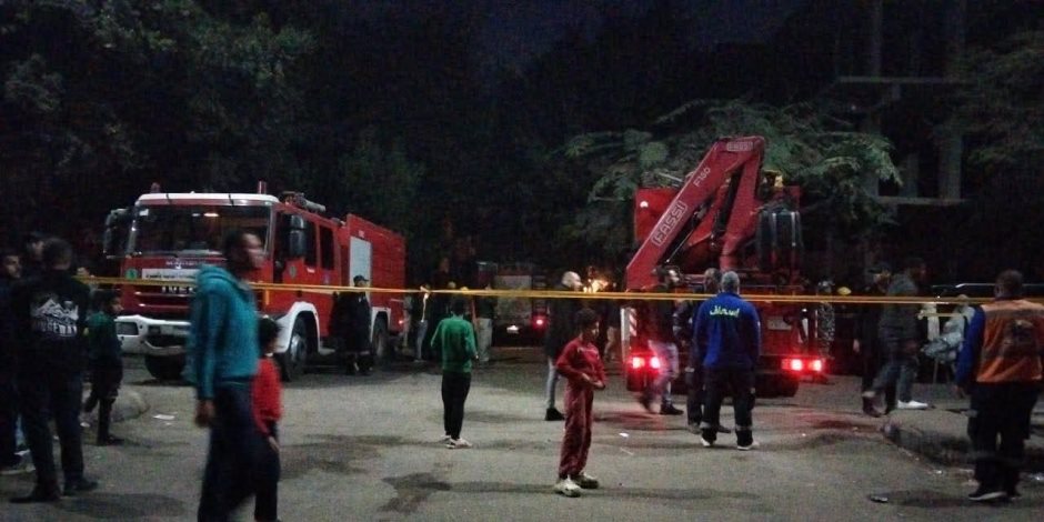 جراء انفجار غازى .. مصرع مصاب من ضحايا حادث انهيار عقار فى إمبابة 