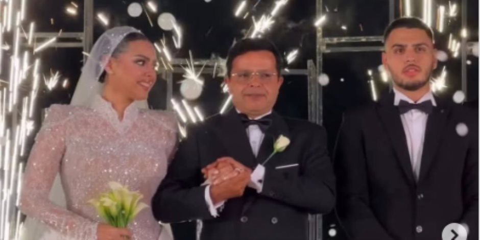 بالصور .. النجم محمد هنيدي احتفل بزفاف ابنته فريده وسط حضور كبير من نجوم الفن