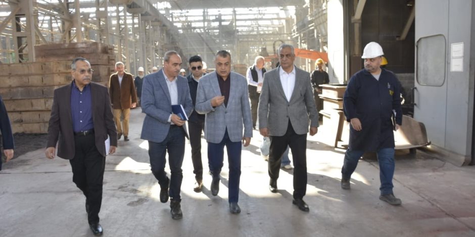  وزير الدولة للإنتاج الحربي: "حلوان للمسبوكات" قلعة صناعية حيوية تساهم في تحقيق قيمة مضافة للاقتصاد القومي