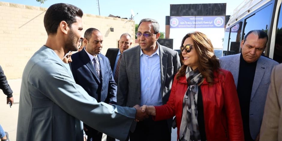 وزيرة التنمية المحلية ومحافظ قنا يتفقدان المنطقة الصناعية بقفط ويزوران عددًا من مصانع الصناعات المعدنية