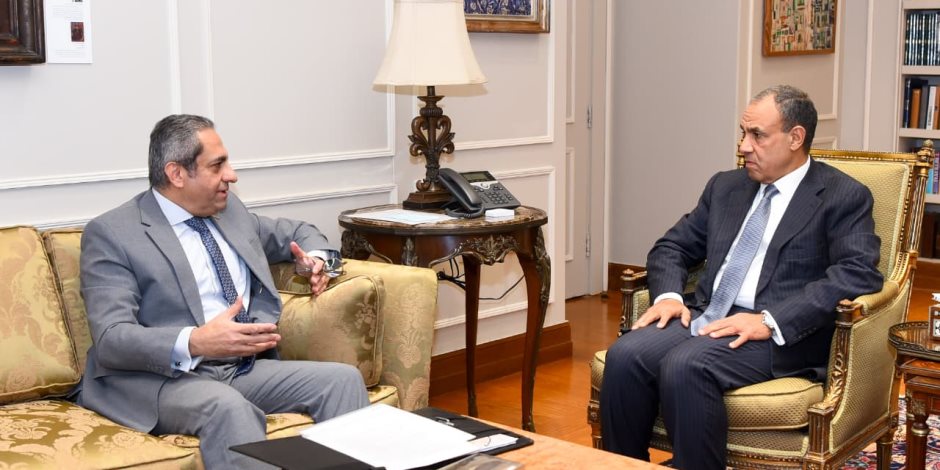 وزير الخارجية يجتمع مع المهندس خالد عباس رئيس مجلس إدارة شركة العاصمة الإدارية للتنمية العمرانية للتباحث حول إجراءات نقل السفارات والبعثات الأجنبية إلى العاصمة الجديدة