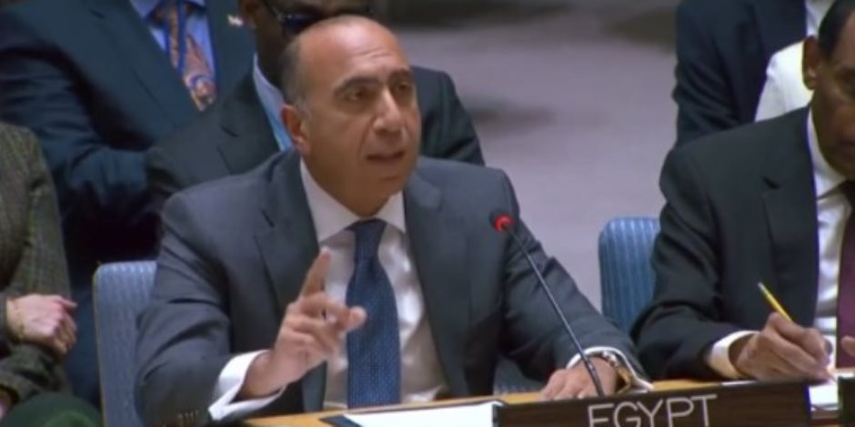 مندوب مصر بمجلس الأمن: القاهرة تواصل جهودها لوقف الحرب في السودان
