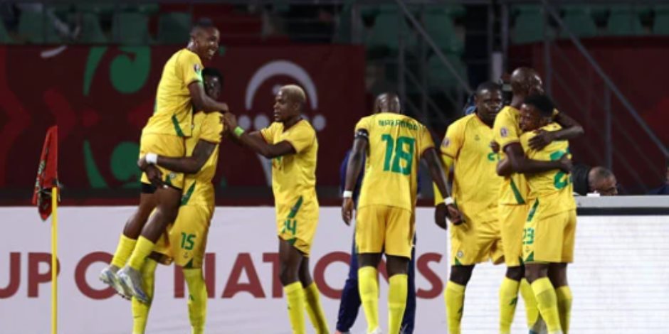 منتخب زيمبابوى يسجل هدف التقدم أمام الفراعنة فى الدقيقة 20.. صور