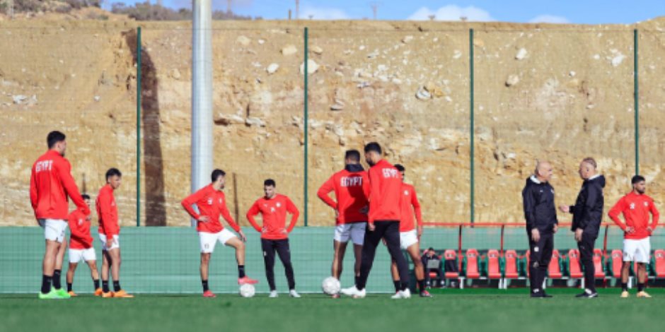 منتخب الفراعنة يختتم تدريباته استعدادا لمواجهة أنجولا غدا.. صور
